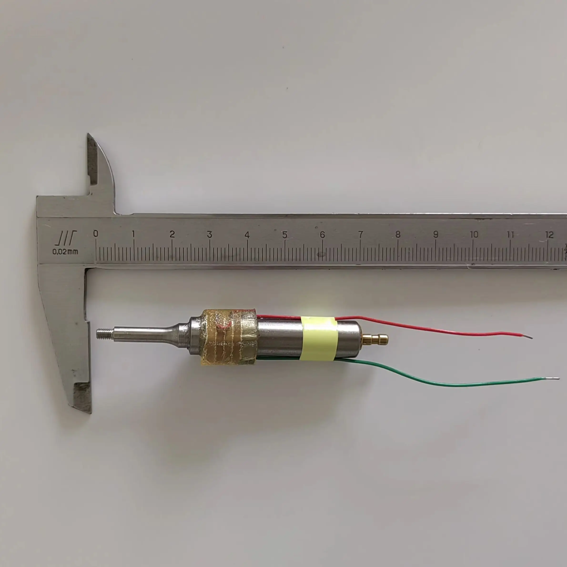 Ultrasonic transducer oscillator 30KHz high power 4 piezoelectric sheets titanium alloy rod cosmetic teeth cleaning thread