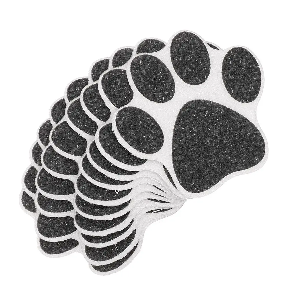 

20pcs Black Anti Slip Stickers Dog Cat Floor Tiles Bathtub Shower Grips Non Slip Tape Bathroom Kitchen Household Inflatable Bath