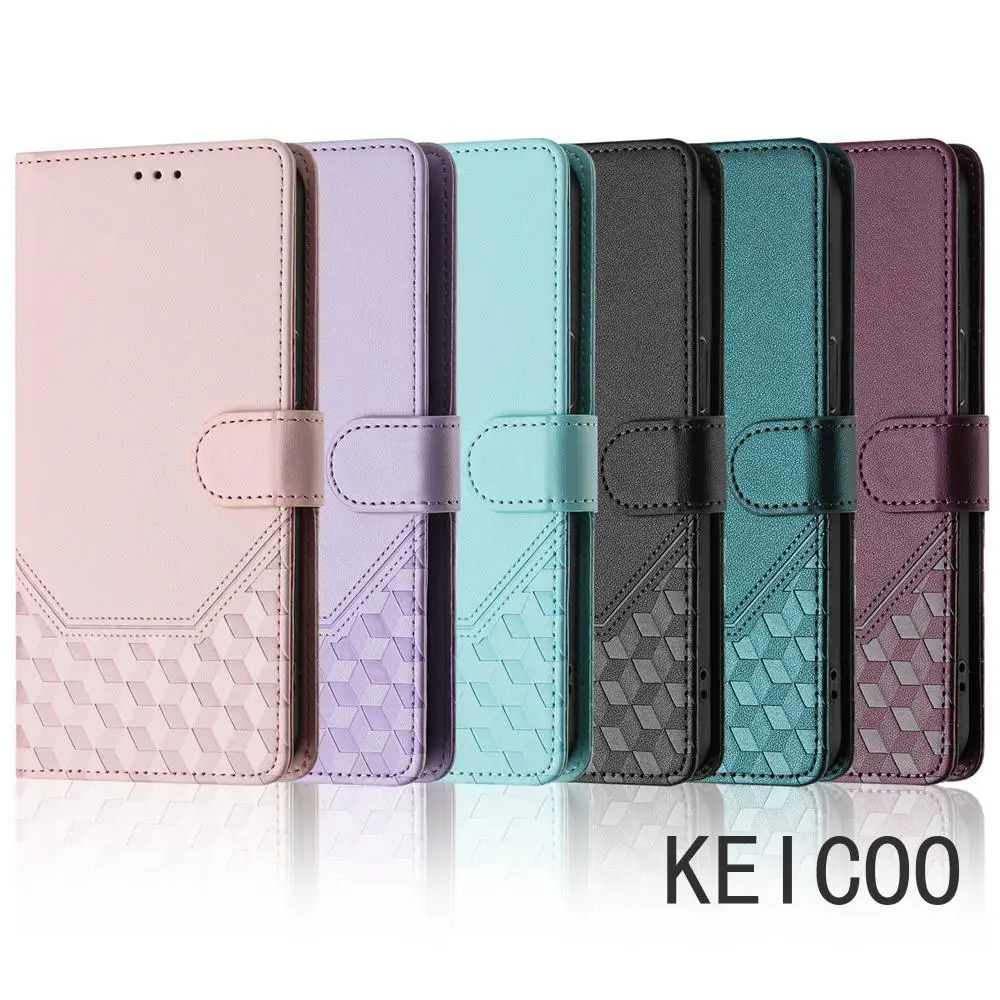 Solid Color Housing for Itel Vision 5 A05s S17 S18 S23 S24 P40 A60 A60s A70 Plus Flip Cover Card Slots Stand Holder Phone Shell