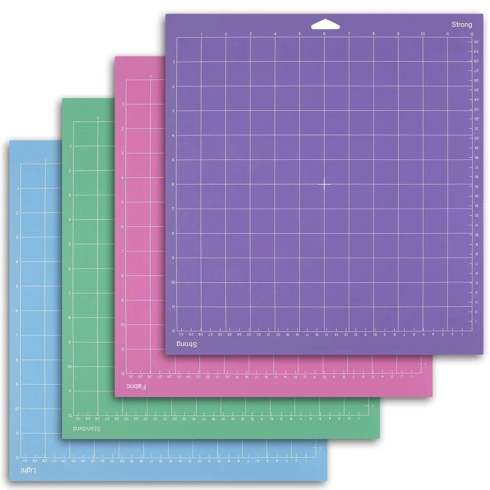 Portable Adhesive Cutting Mat PVC Non-Slip Cutting Pad Cameo Silhouette Strong Grip Sewing Pad For Crafts Sewing