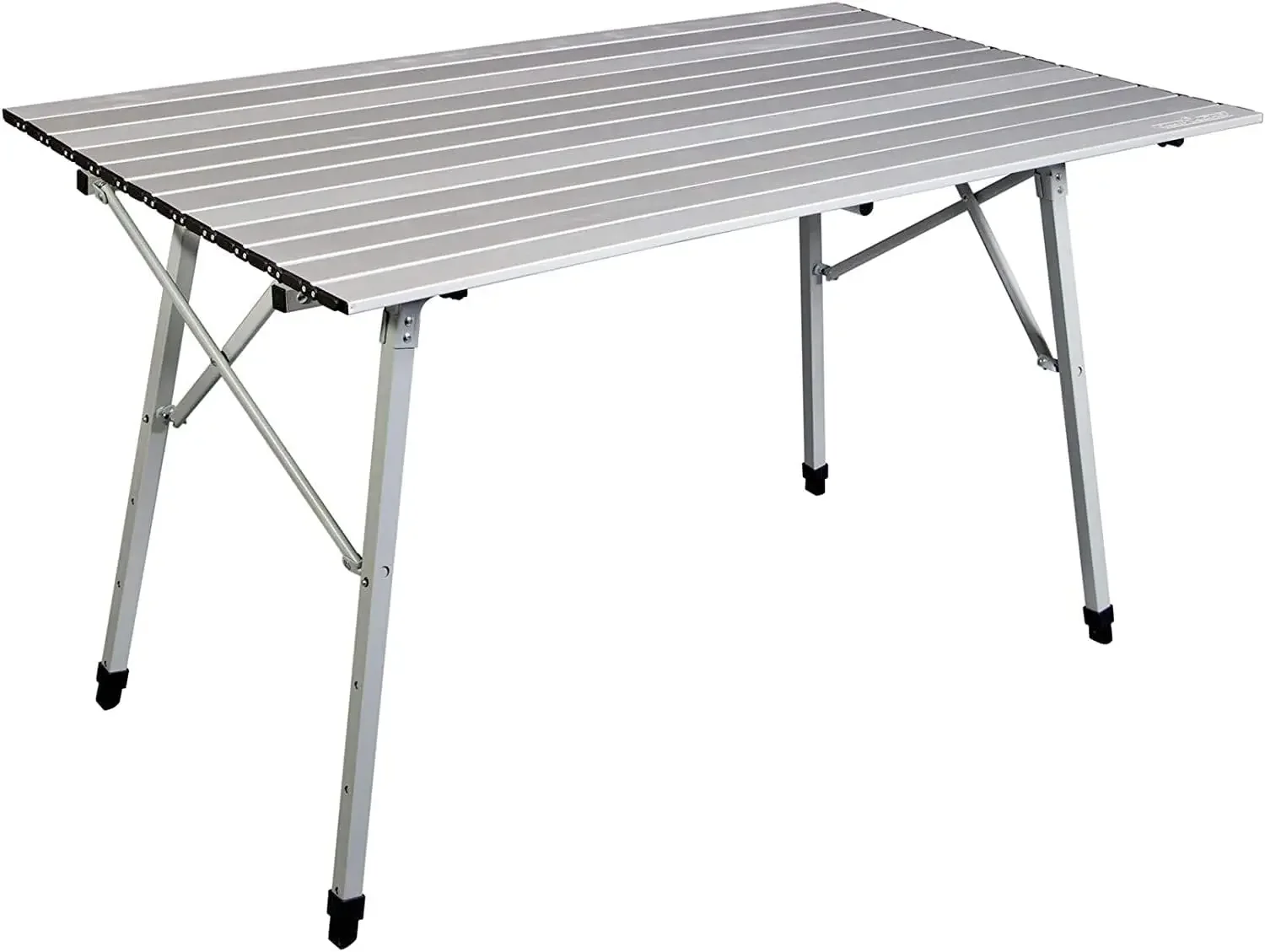 Chef Mesa Aluminum Camp Table - Portable, Collapsible Camping Table for Outdoor & Camping Gear - Adjustable Table Height (2