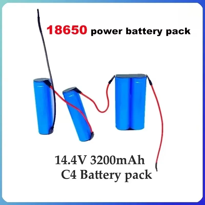 Hot 18650 14.4V Rechargeable Vacuum Cleaner Battery Pack 3200mah Battery Pack Lithium Ion for Electrolux Zb3104 3105 3102 Zb3107