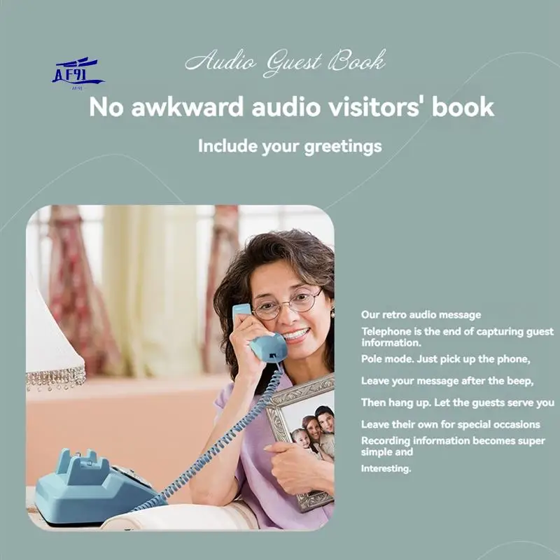 

AF91-Wedding Audio Guestbook - Record A Custom Audio Message - A Personalised Way To Preserve Your Special Occasion