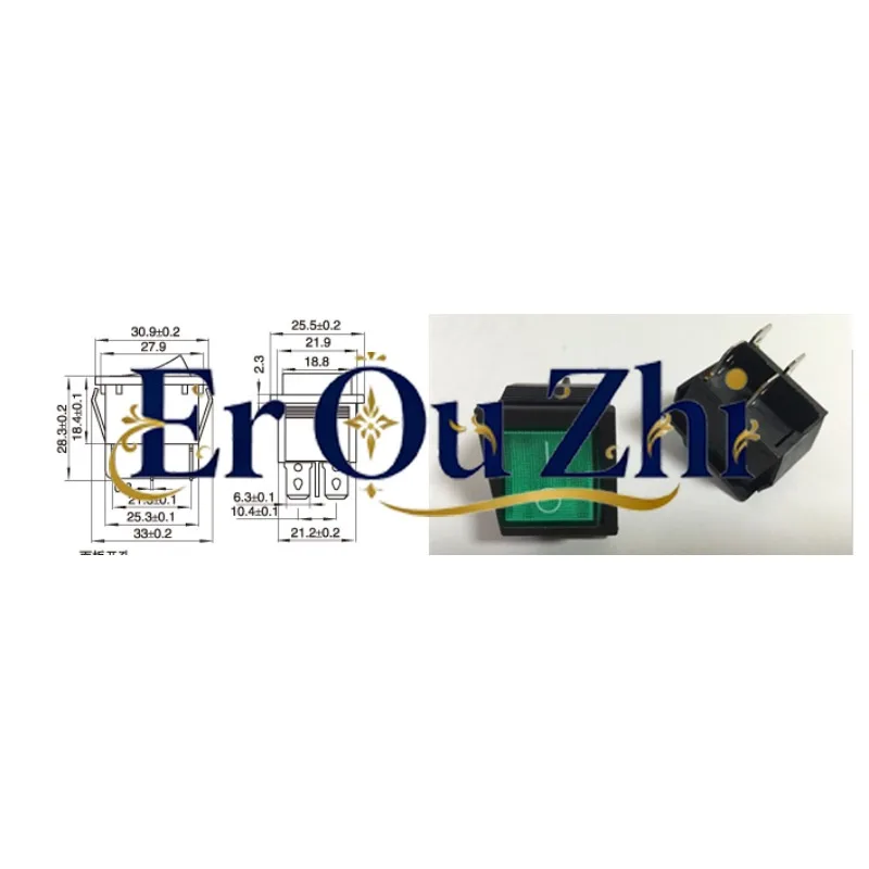 Wire cutting accessories Door panel switch Triangle Huxing single board machine switch Pulse width automatic analog switch
