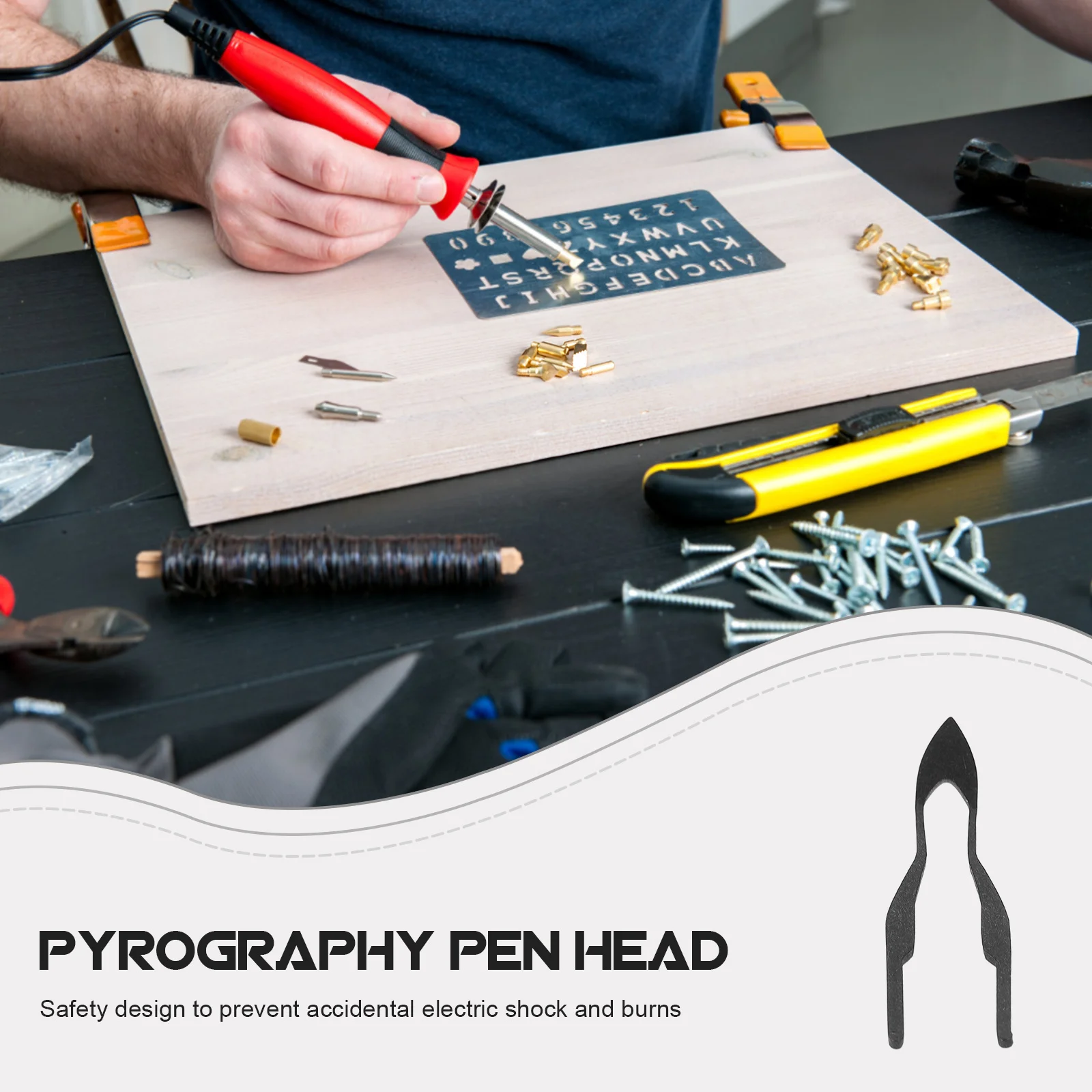 

Pyrography Tips Replacement Wire Nib For Wood Burning Tool Fine Drawing Line Art Craft Diy Engraving Accessories