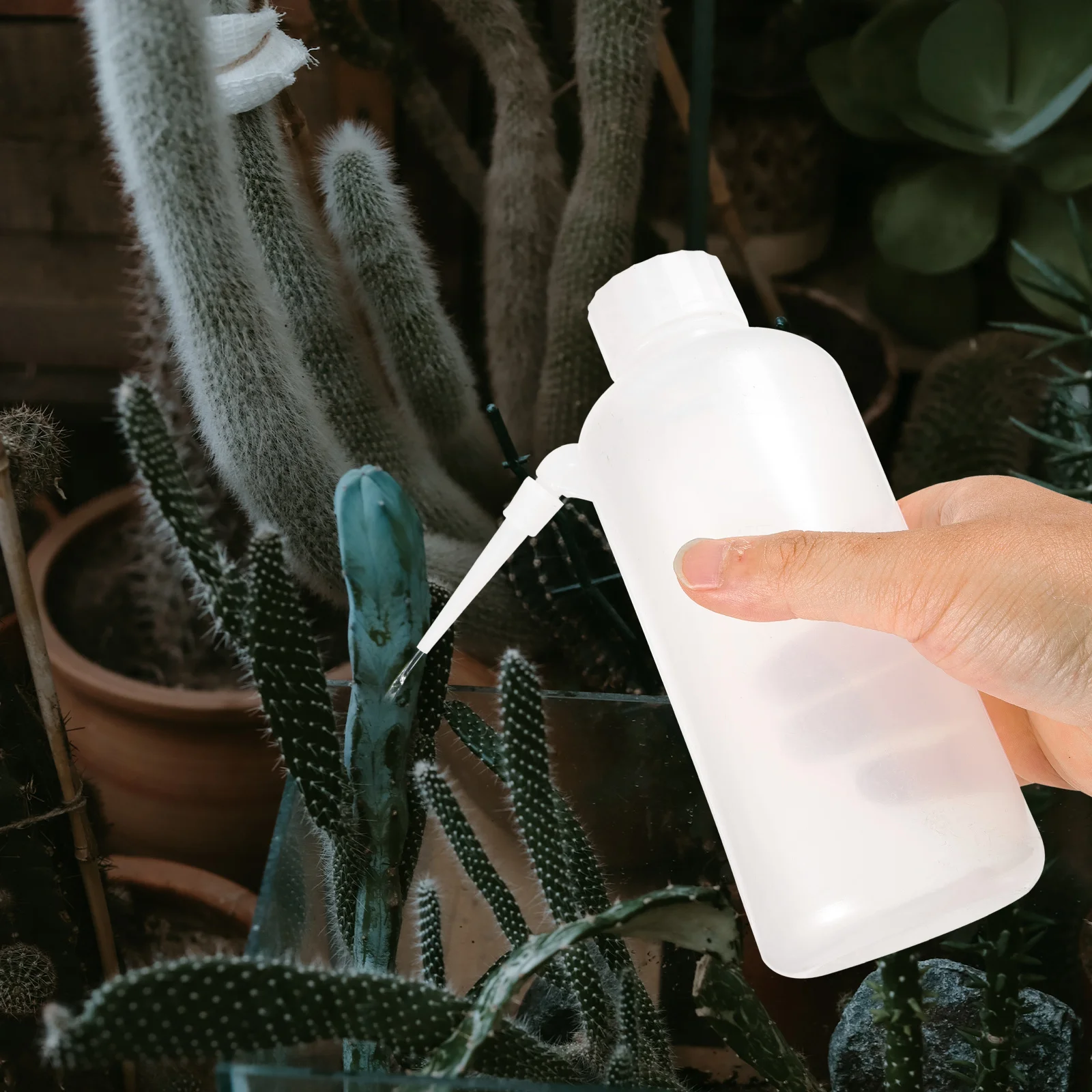 

Side Mouth Watering Squeeze Bottles Plastic Empty Plants Watering Cleaning Labware Wash Bottle Gardening Supplies Multi Use