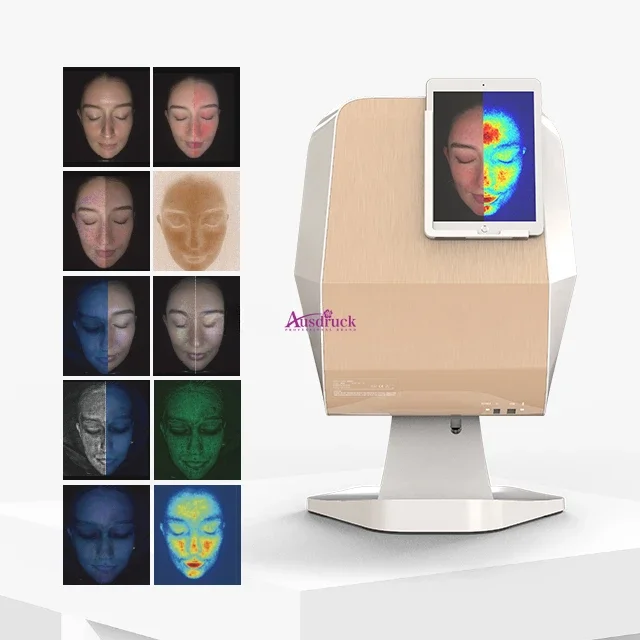 Professional Dermatologist Grade, Accurate Results Cutting-Edge UV Light Dermatological Test Machine for Facial Skin Analysis