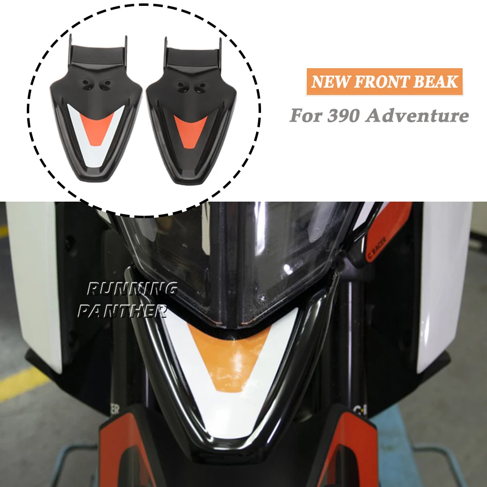 

Motorcycle Accessories For 390 Adventure 390 ADVENTURE 390 ADV New Front Beak Fairing Extension Wheel Extender Cover