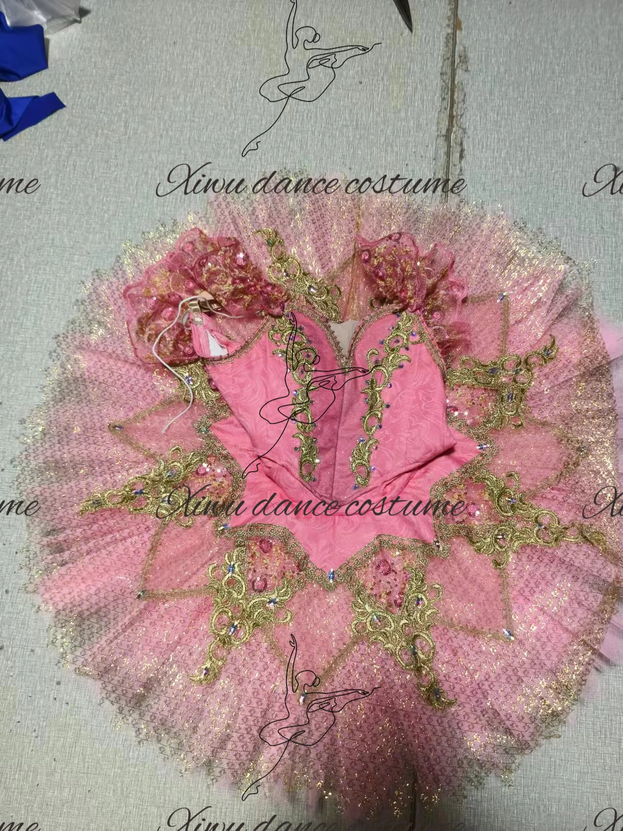 

Professional high-quality custom-size ballet performance ballet costume high-end competition ballet dress