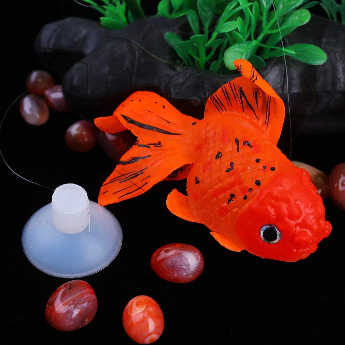 

Small Fish Tanks Aquarium Decor Decoration Accessories Silicone Artificial Baby