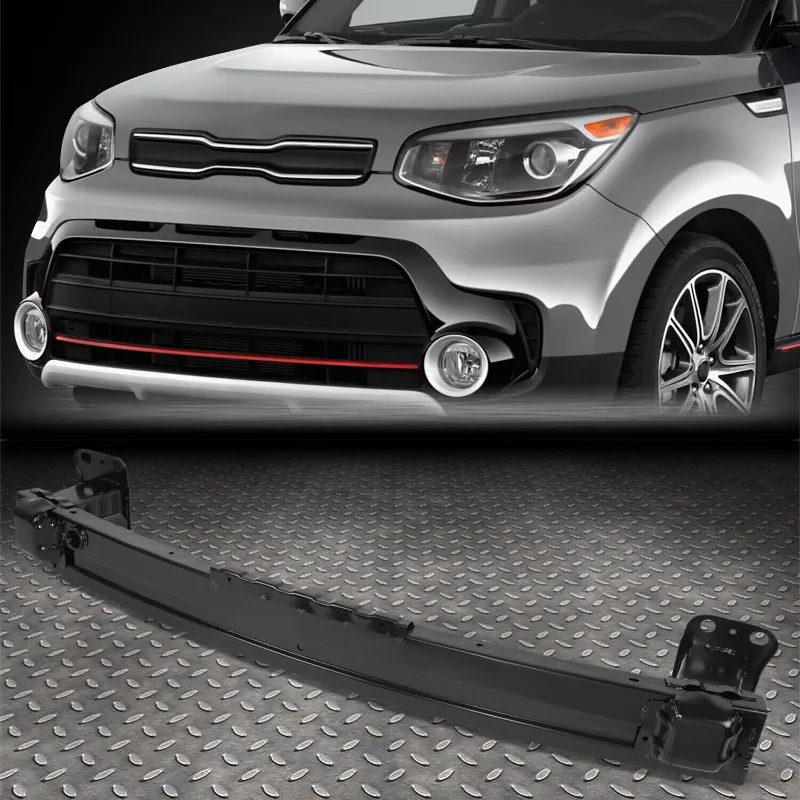 US For 2014 2015 2016 2017 2018 2019 Soul EV OE Style Black Steel Front Bumper Reinforcement Impact Bar