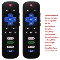 Universal Remote Control For TCL Roku TV Hisense Television Compatibility Stable Signal Remote Control (Not for Any Stick Or TV)