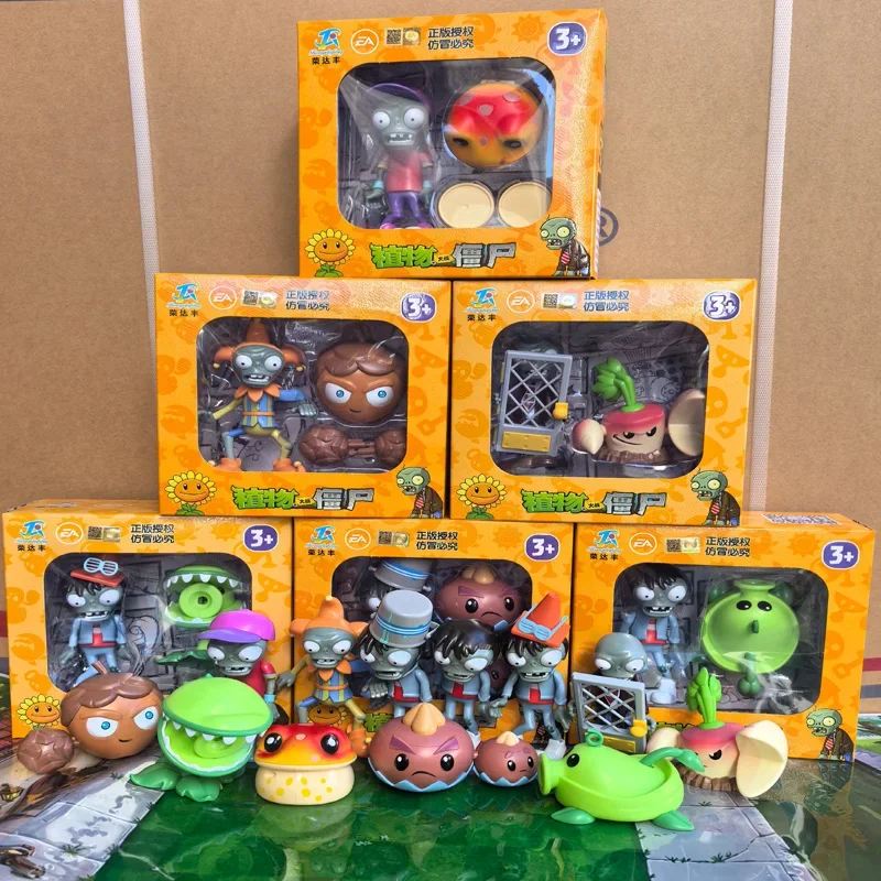 6PCS Plants Vs Zomb… - image