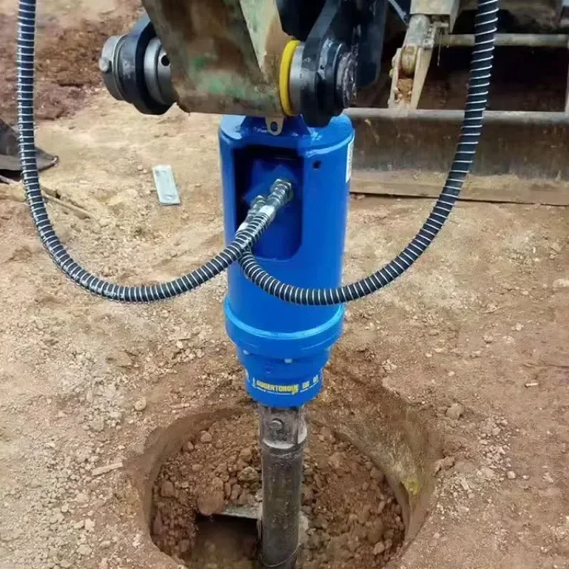 Excavator Attachments Hydraulic Earth Drill for CAT300.9D,CAT301.7D,CAT302.7D,CAT303E,CAT303.5E
