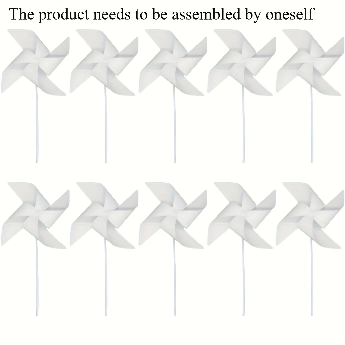 

35sets DIY Windmill Kits Pinwheel Craft Kits Blades & Sticks for Home Windmill Craft Kit, Party Supplies, Vibrant Craft Supplies