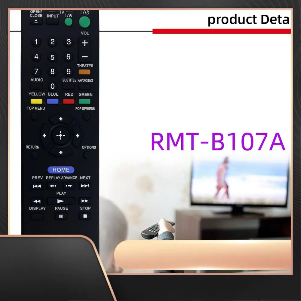 

Запасные части для пульта дистанционного управления для Sony Blu-Ray Player BDP-S570 BDP-S370 RMT-B107A BDP-BX57 BDP-BX37 BDP-S270 RMT-B107A-