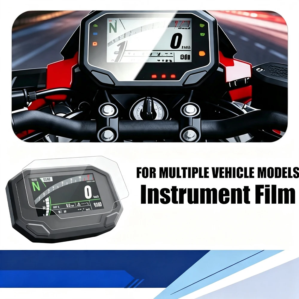 Instrument Display Protective Film For Kawasaki Ninja 1000SX 650 500 SE Versys650 2024- Screen Protector Instrument Film