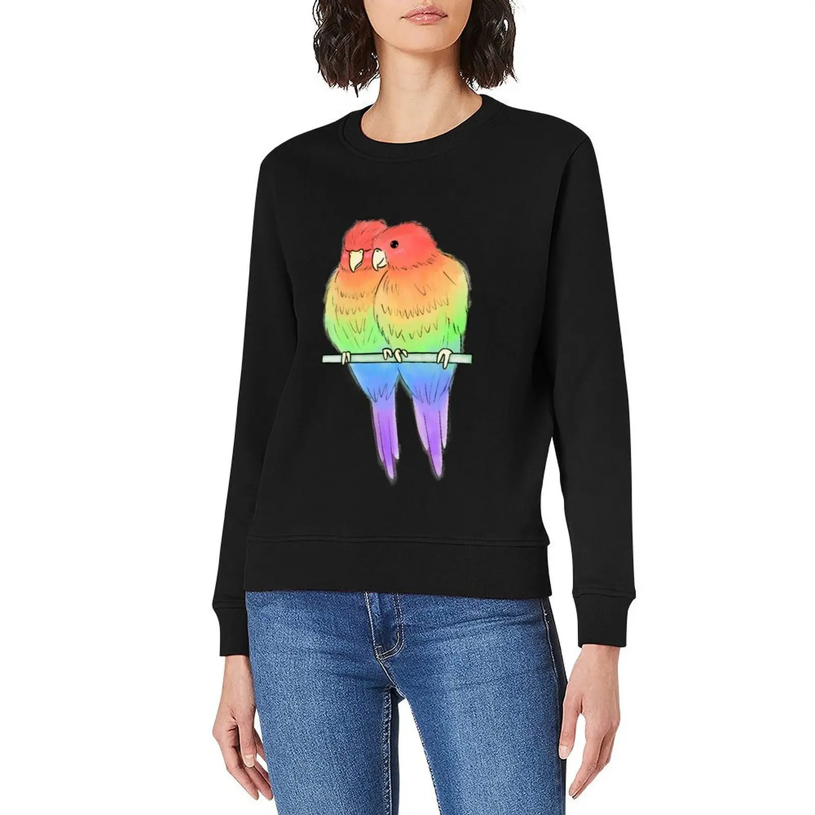 بلوفر على شكل طائر المثليين على الطراز الياباني ملابس أنيمي ملابس رجالية ملابس على الطراز الكوري بلوزات جديدة