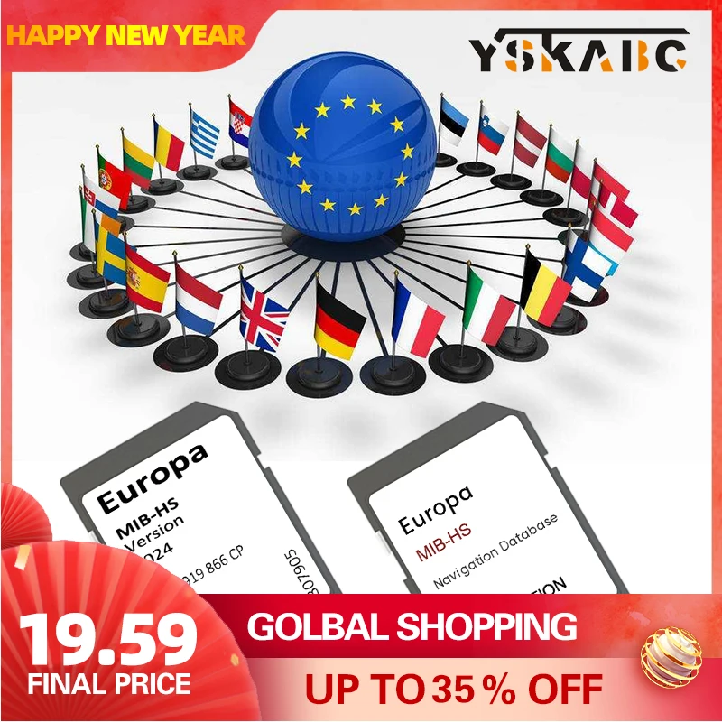 

Sat Nav Update Latest 2024 Europe UK Maps 8W0919866CP SD GPS Card for Audi A S RS Q SQ RSQ 2015-2020 Car MIB-HS Navigation