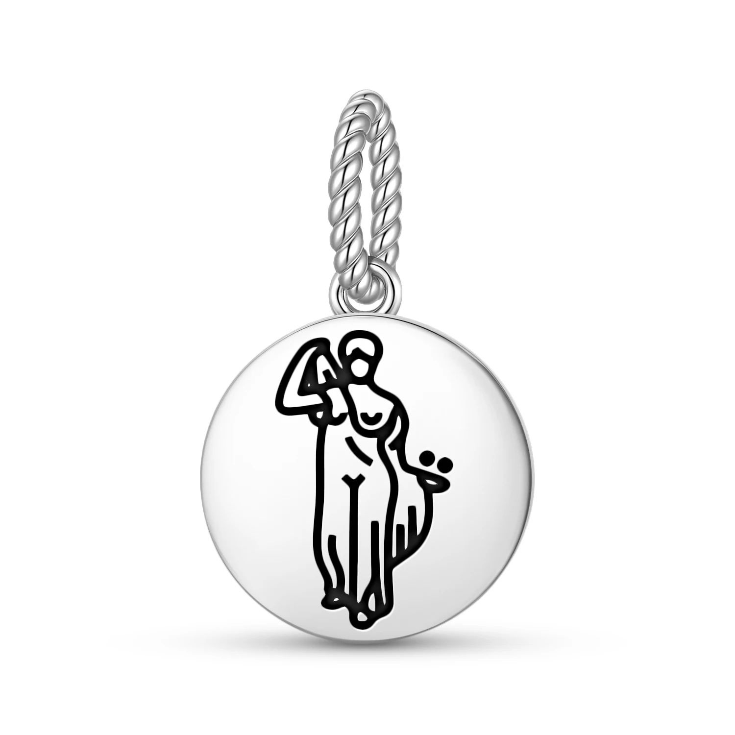 

Roman Empire Venus Genetrix Pendant 925 Sterling Silver Symbol Charm Bead for Women Bracelet Necklace Jewelry Popular
