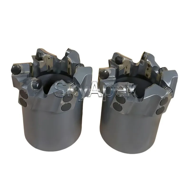 1PC PDC Coring Drill Bit For Geological Exploration High Wear Resistance Composite For Rock Core Sampling Water Well Drilling
