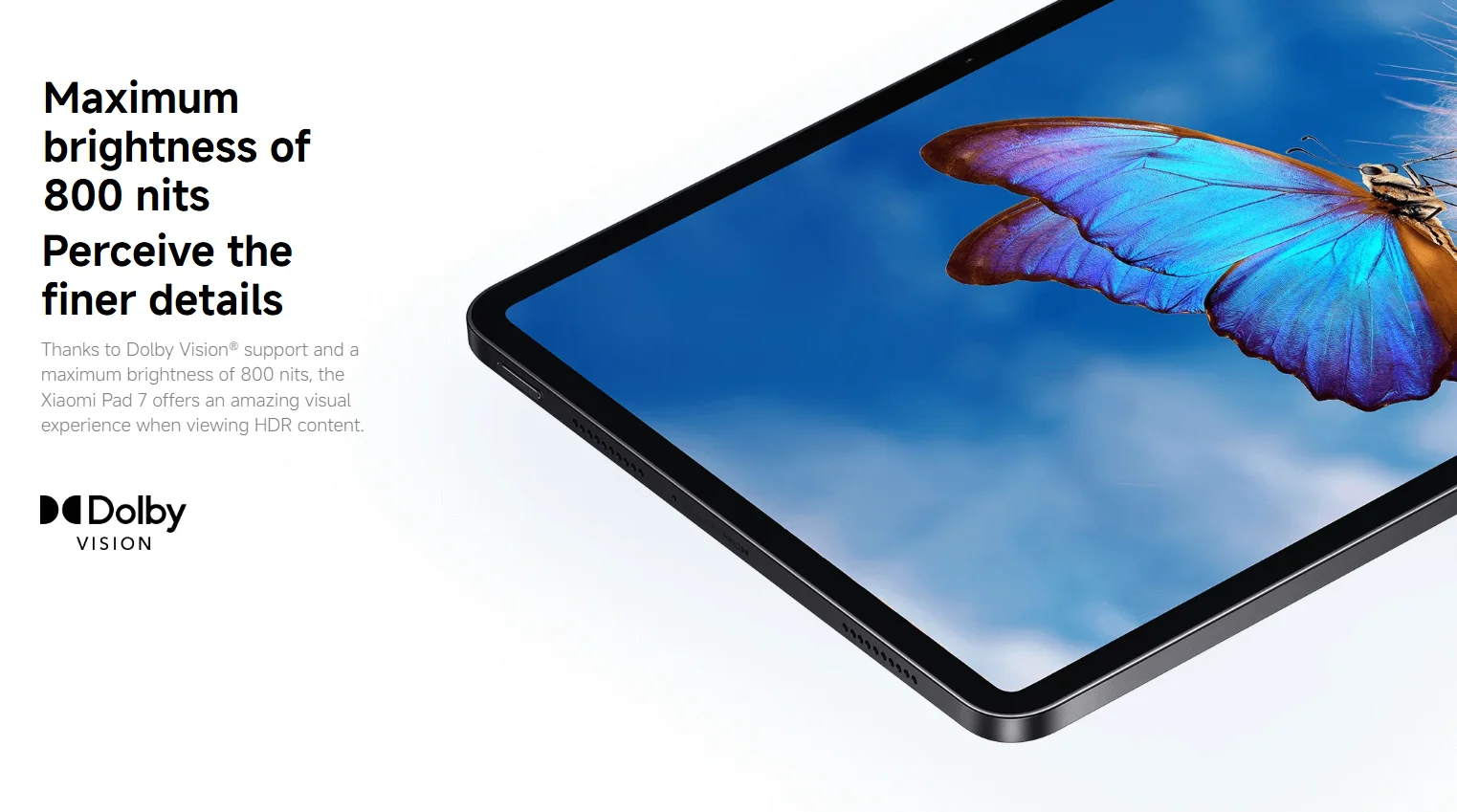 Image 5: Xiaomi Pad 7 11,2'' Xiaomi HyperAI 144Hz Écran 3,2K Processeur Snapdragon 7 + Gen 3 Octa-core 45W 8850mAh B