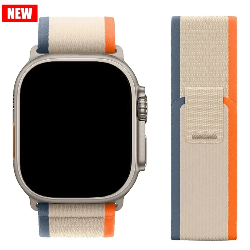 49 mm Trail Loop für Apple Watch Ultra 3/iWatch Serie 11-10-9-8-7-6-5-4-Se 3 Band 44 mm 40 mm 45 mm 41 mm 42 46 mm Armbandbänder