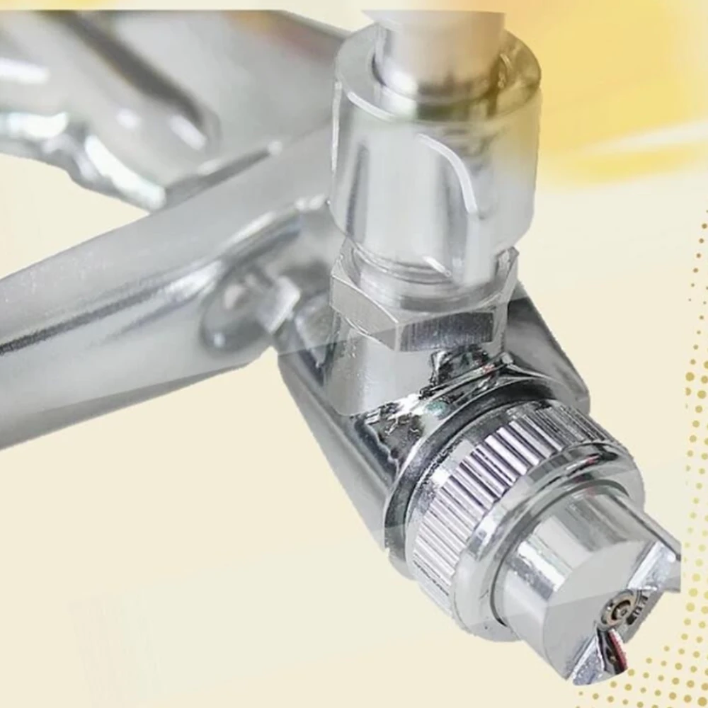 1Pcs 0.5mm K-3 K-3A Pneumatic Spray Gun Airbrush Leather Painting Sprayer Tools 150ml Repair Spray Gun for Furniture/Car/Machine