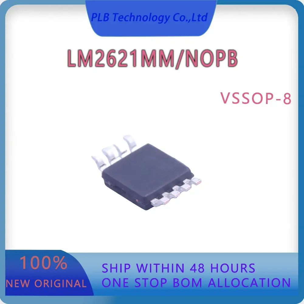 Original LM2621 Integrated Circuit LM2621MM/NOPB VSSOP-8 DC-DC Switching Regulator Electronic Stock IC Chip New