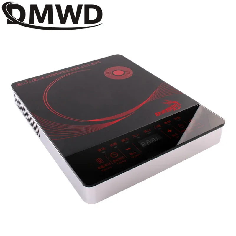 3500W High Power Electric Magnetic Induction Cooker Waterproof Hot Pot Oven Furnace Cooking Stove Kitchen Heater Cooktop