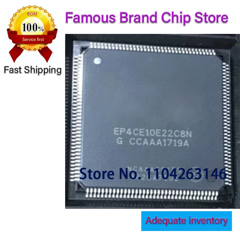EP4CE6E22C8N EP4CE10E22C8N EP4CE10E22I7N EP4CE6E22I7N QFP144 1PCS