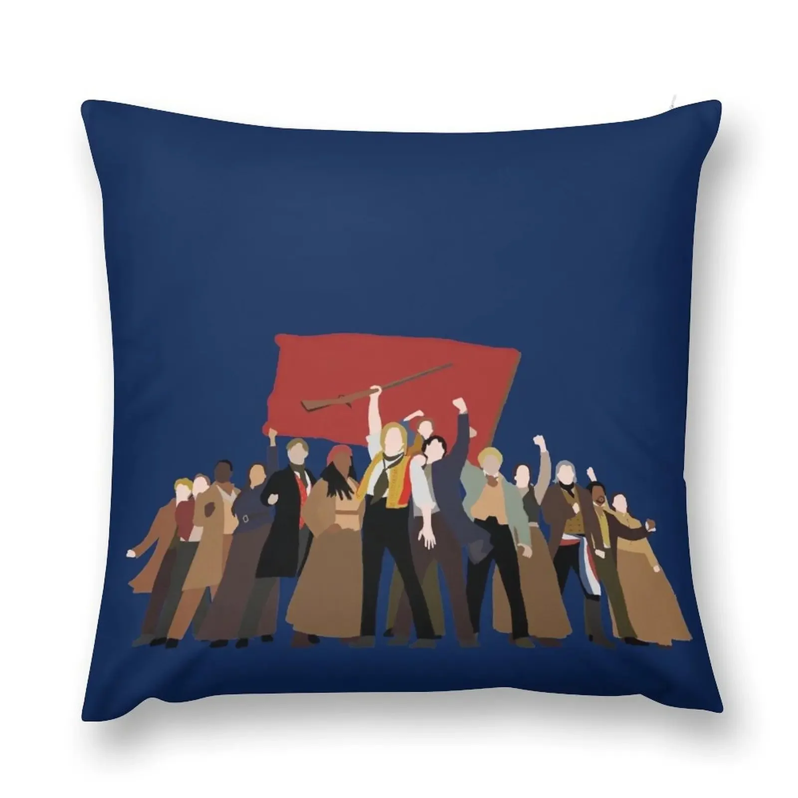 

Les Mis: One Day More Throw Pillow christmas supplies Custom Cushion Photo pillow