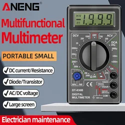 ANENG DT830B Professional Digital Multimeter 1999 Counts AC DC Voltage Current Resistance Tester Diode Triode Electrician Tool