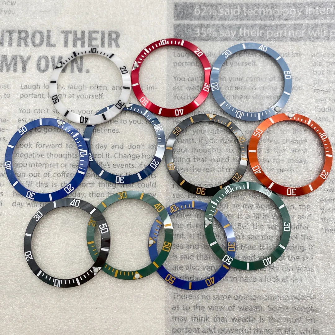 

Аксессуар для часов: высококачественный керамический безель 38 мм, совместимый с серией 40 мм (не алюминиевый безель)