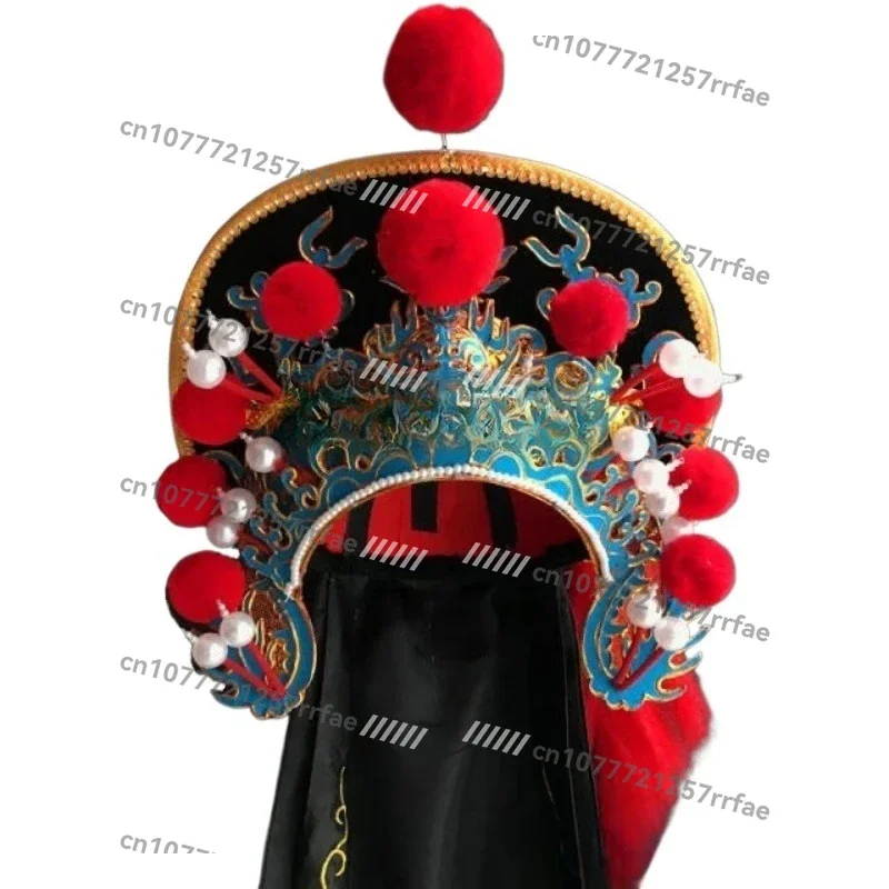 Helmet Hat Helmet Stage Performance Face-changing Headgear Chinese StyleProps Sichuan Opera Face-changing