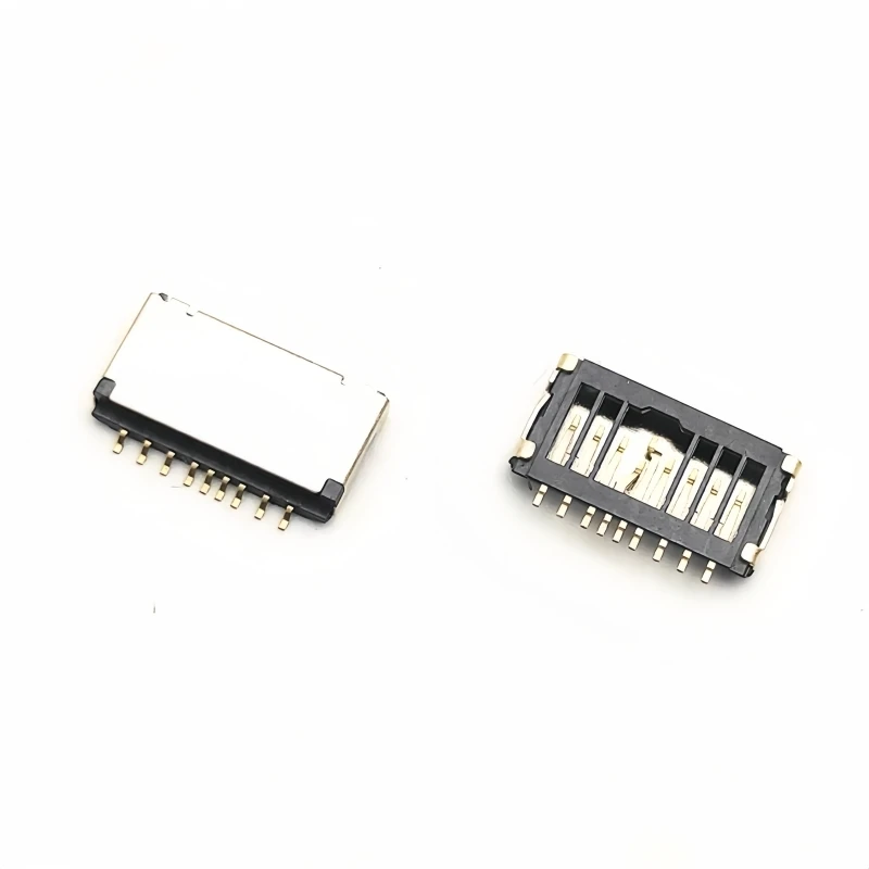 5/10 قطعة صغيرة قصيرة رقيقة جدا TF حامل بطاقة مقبس توصيل دفع في سحب نوع مايكرو SD TranFlash محول H = 1.5/1.7/3.75 مللي متر