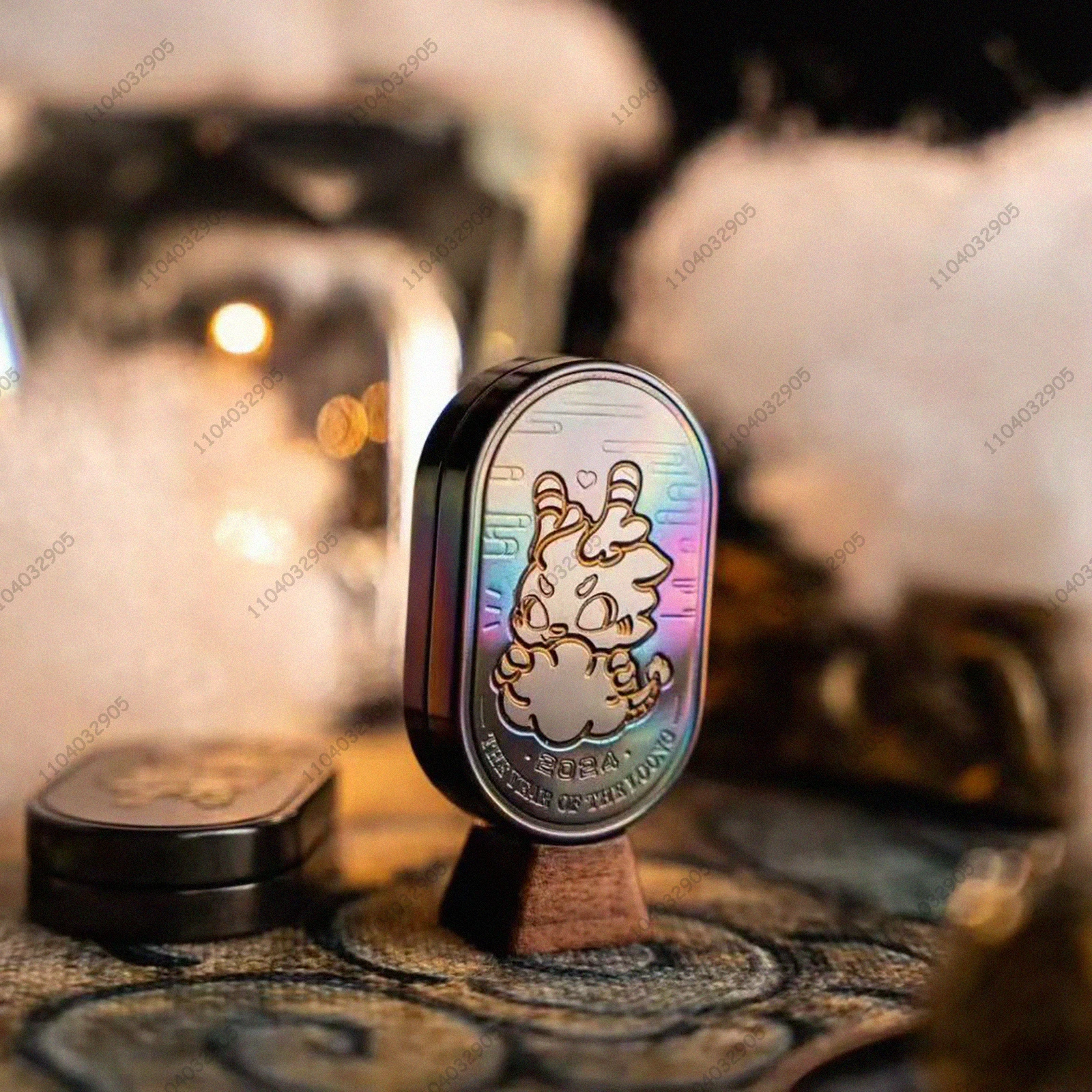 Metalowy mechaniczny slider EDC, karta do wyciskania, rotator z cyrkonią, spinner, gadżet antystresowy, prezent przeciw stresowi i lękowi