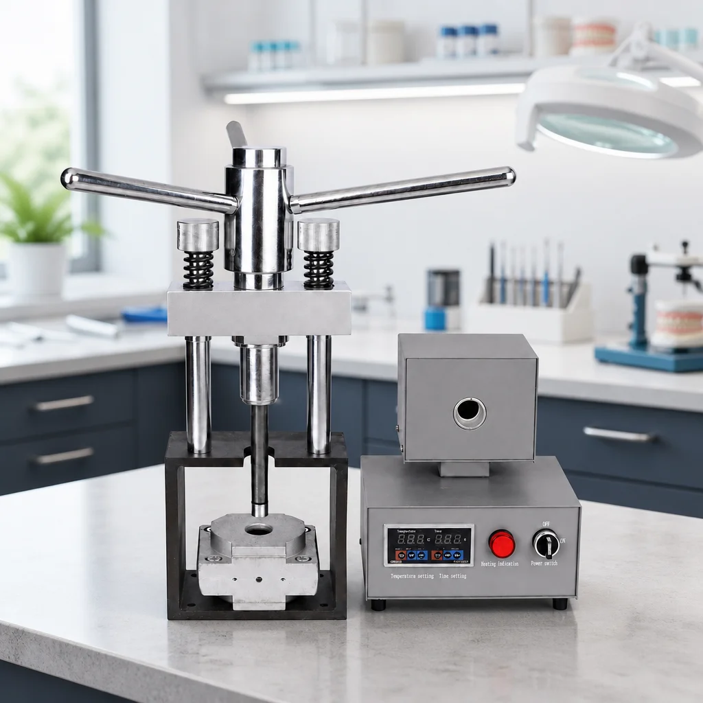 Electric Digital Dental Denture Injection Machine for Flexible Partial Dentures High Quality Resin & Metal Instrument