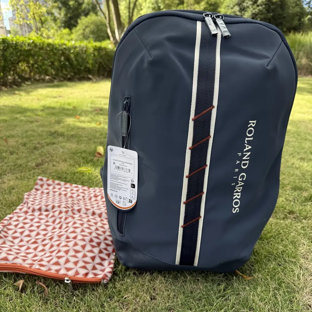 2025 Wilson 2PK Tour Roland Garros Rucksack vintage tennis racket backpack Tennis Racket Bag Accessories Bag for Men and Women - Image 4