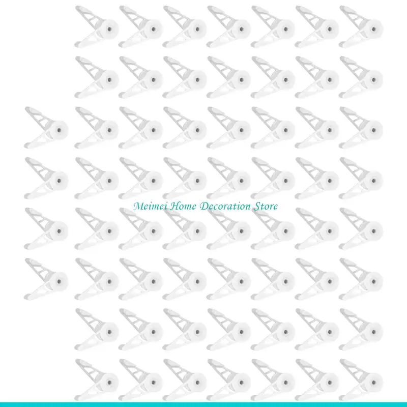 

H7BF 60 шт. регулируемые зажимы для гибки ветвей растений, поддержка для тренировок под углом 360 градусов