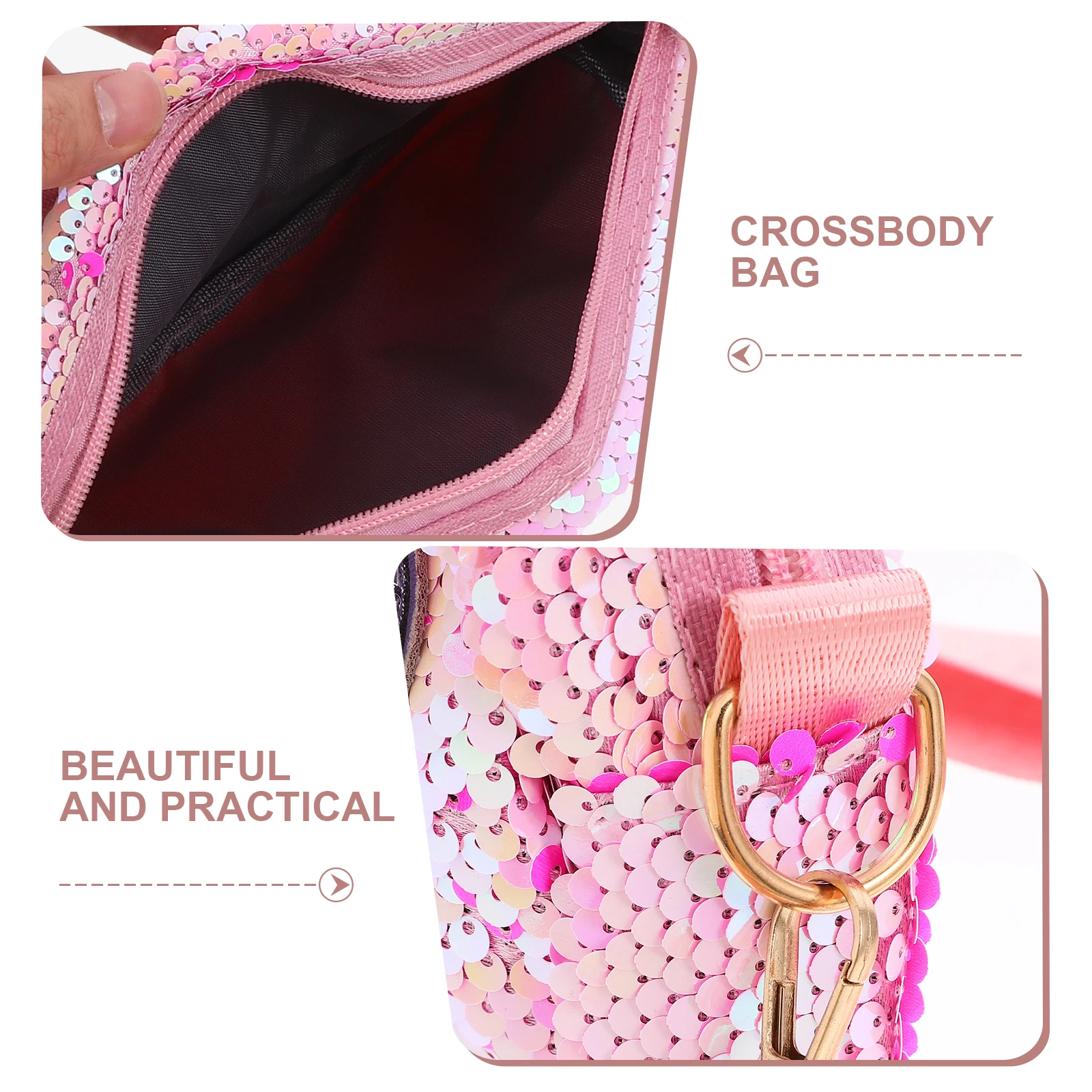 

Сумки через плечо с блестками, сумка-тоут в форме ушей единорога, сумка через плечо из искусственной кожи, прочный яркий цвет, модный дизайн для путешествий