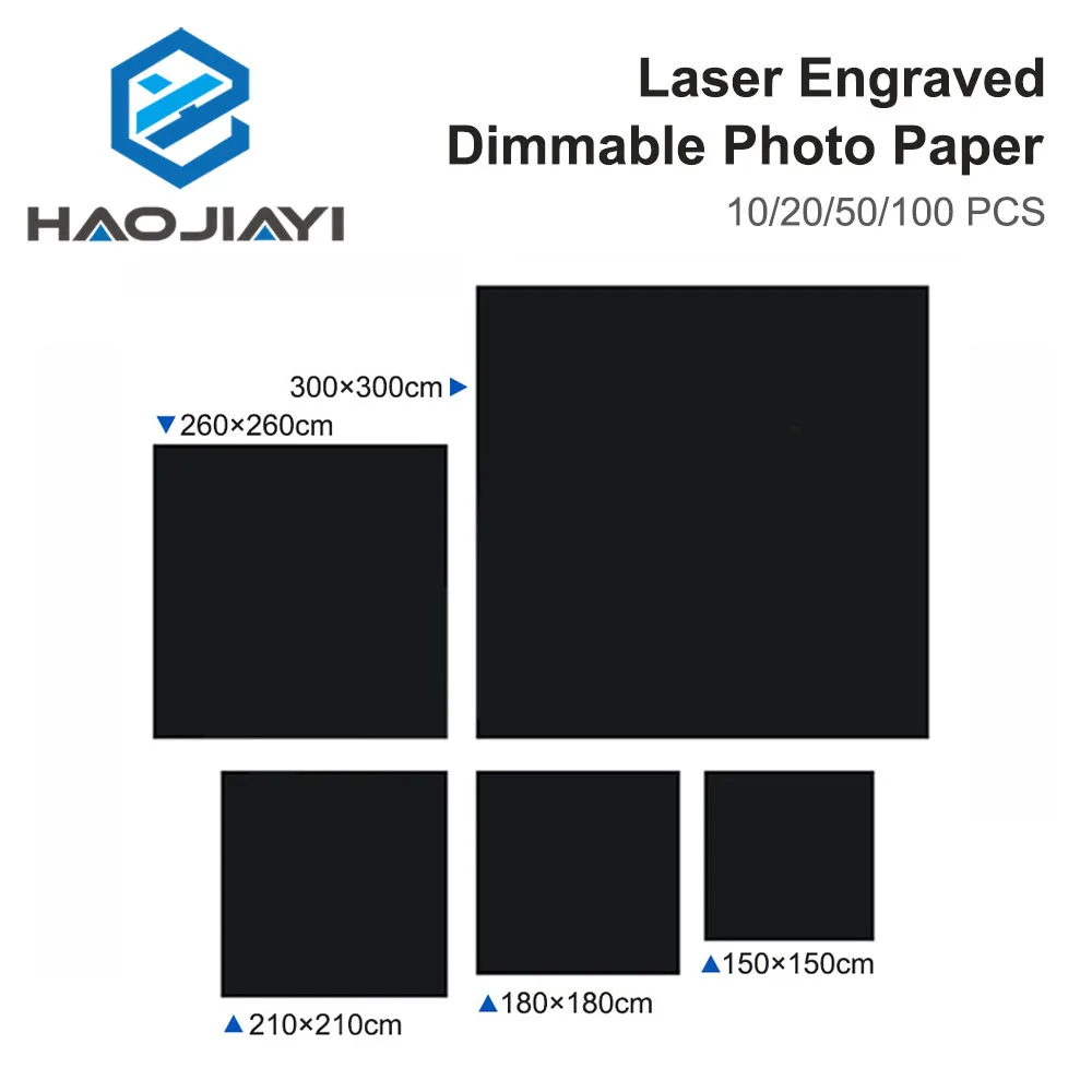 Laser Film Check Light Point Test Paper Cleanliness Spot Quality Debugging & Sample Testing for Laser Engraving Cutting Machine