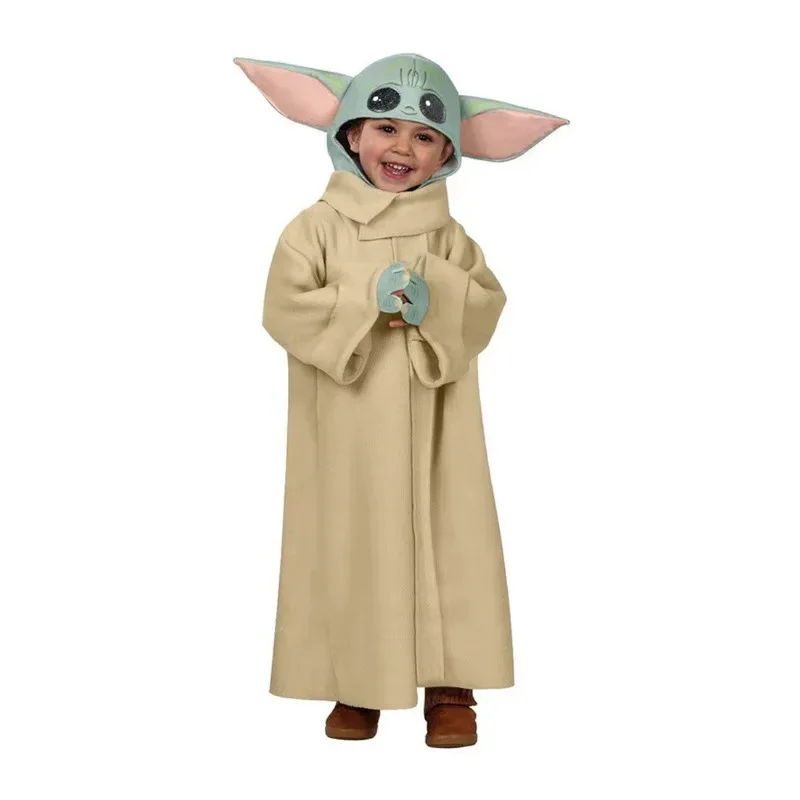 New 2025 Halloween Star and Wars Mandalorian Alien Yoda Baby Stage Performance role-playing Costume ★ ★ ★ ★