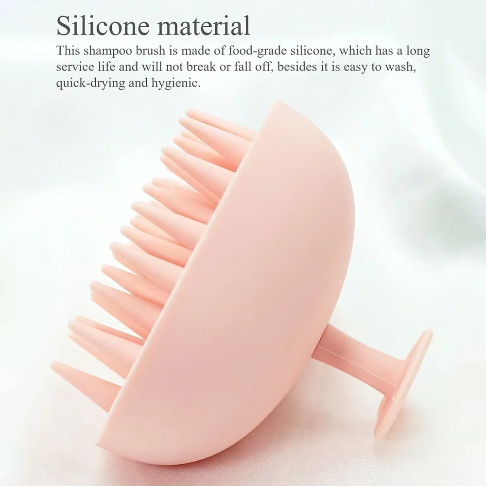 Heart-shaped Silicone Scalp Ma - đánh giá và giá Hair Care Tonic