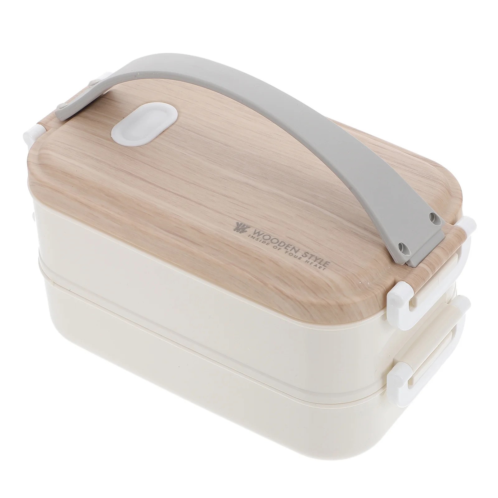 

Double Layer Stainless Steel Bento Box Portable Lunch Container Leak Proof Separated Food Box for School Office Outdoor Camping