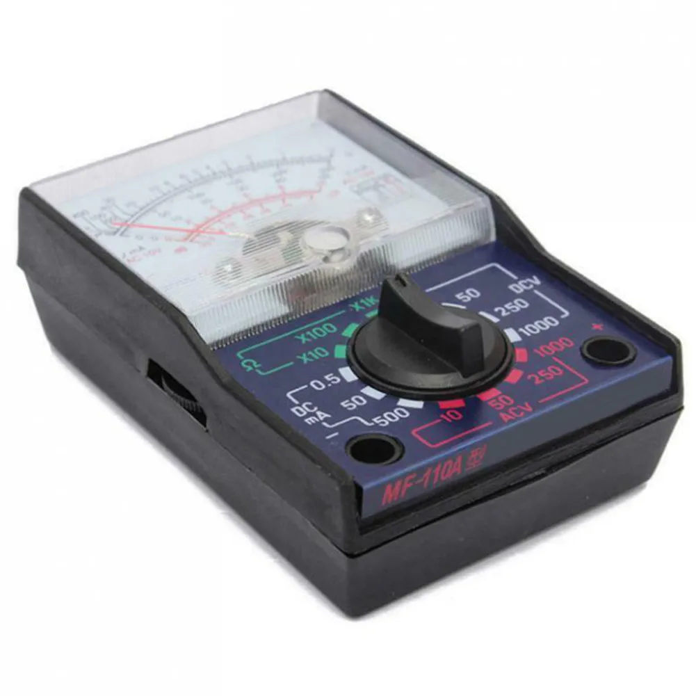 Compact and Lightweight ACDC Voltmeter Ammeter Ohmmeter Analog Multimeter Tester Meter for Electrical Insulation Testing