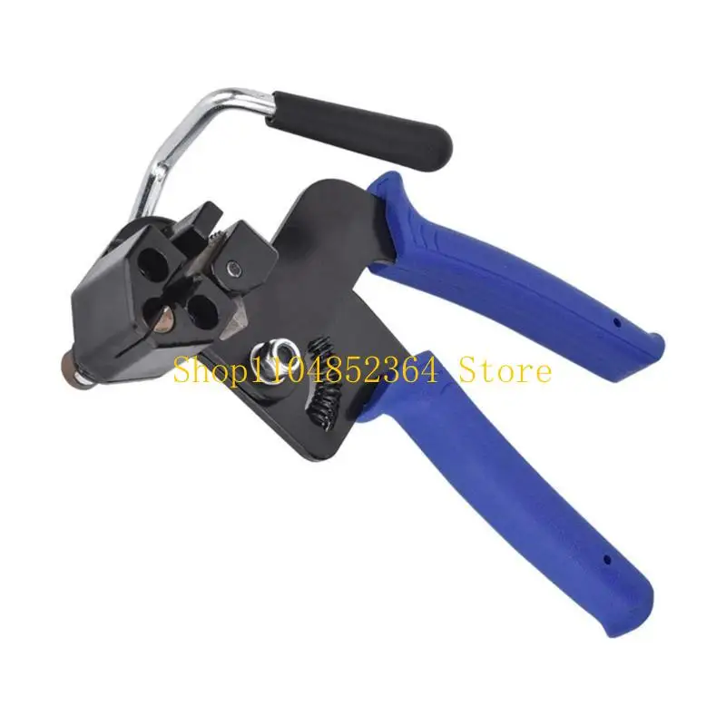 652F Stainless Steel Metal Tie Guns Cable Tie Pliers Metal Cable Tie Tool, Cable Tie Guns for Tightening Cut Cable Tie