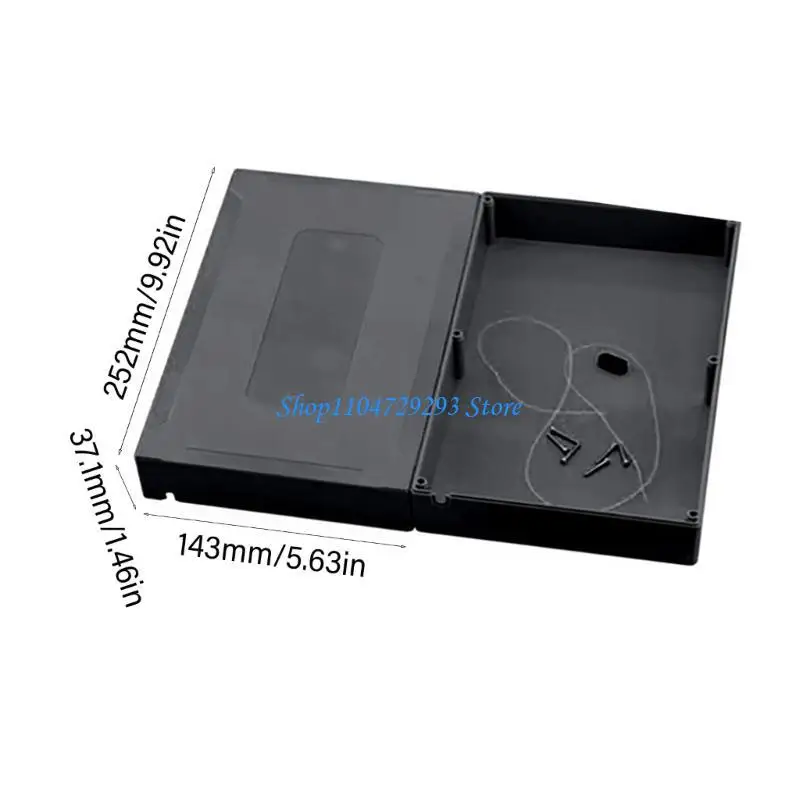 48V E-Bike Battery Box Motorcycle Battery Storage Lithium Battery Plastic Case 