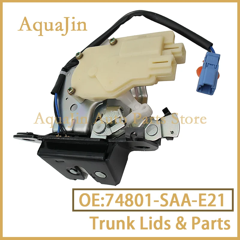 

74801-SAA-E21 Vehicle Tailgate Trunk Lid Lock For Honda Civic FN Fit Jazz GD1 GD3 Odyssey Stream RN3