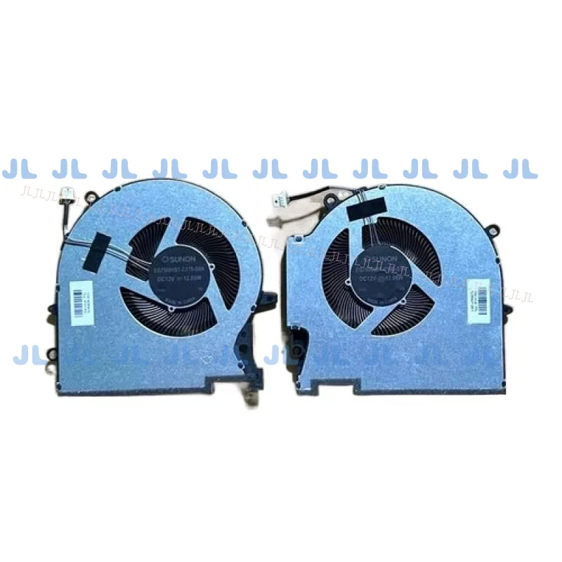 

JL New CPU GPU Cooling Fan DC12V 12W For HP OMEN Gaming 17-ck RTX4080 4090 Laptop